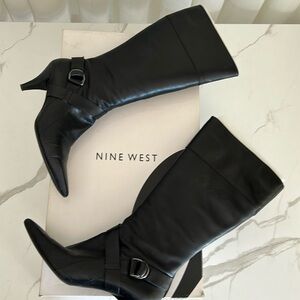 Black Nine West Used Boots